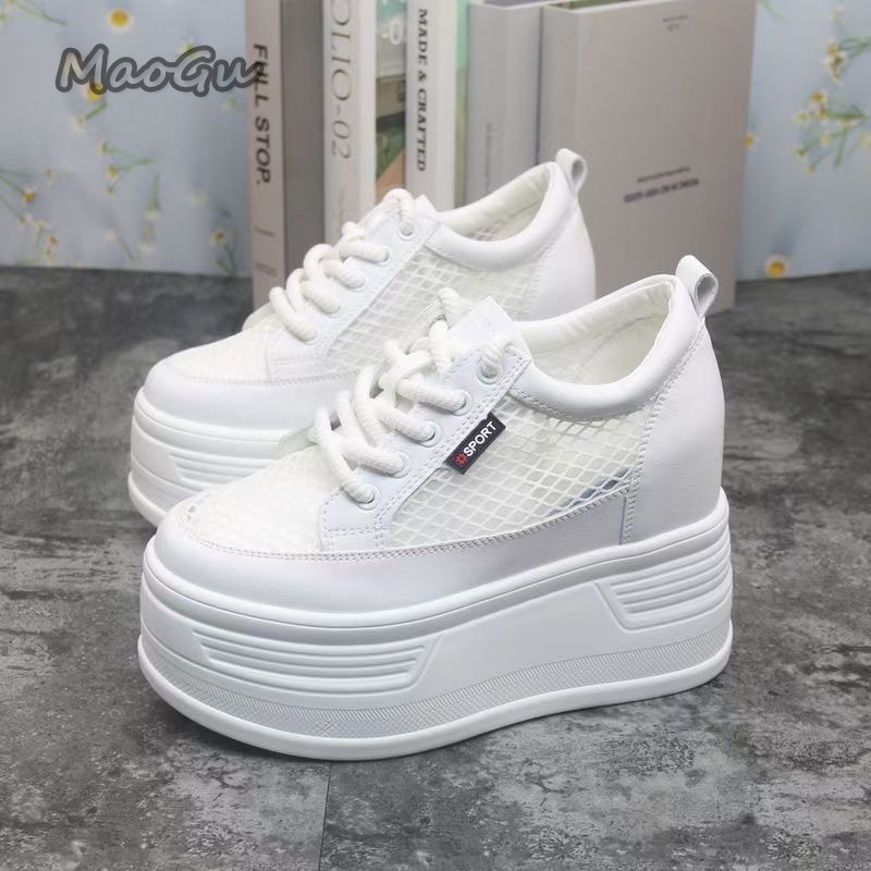 Sewing Net - Tenis De Mujer Dames Mesh Platform