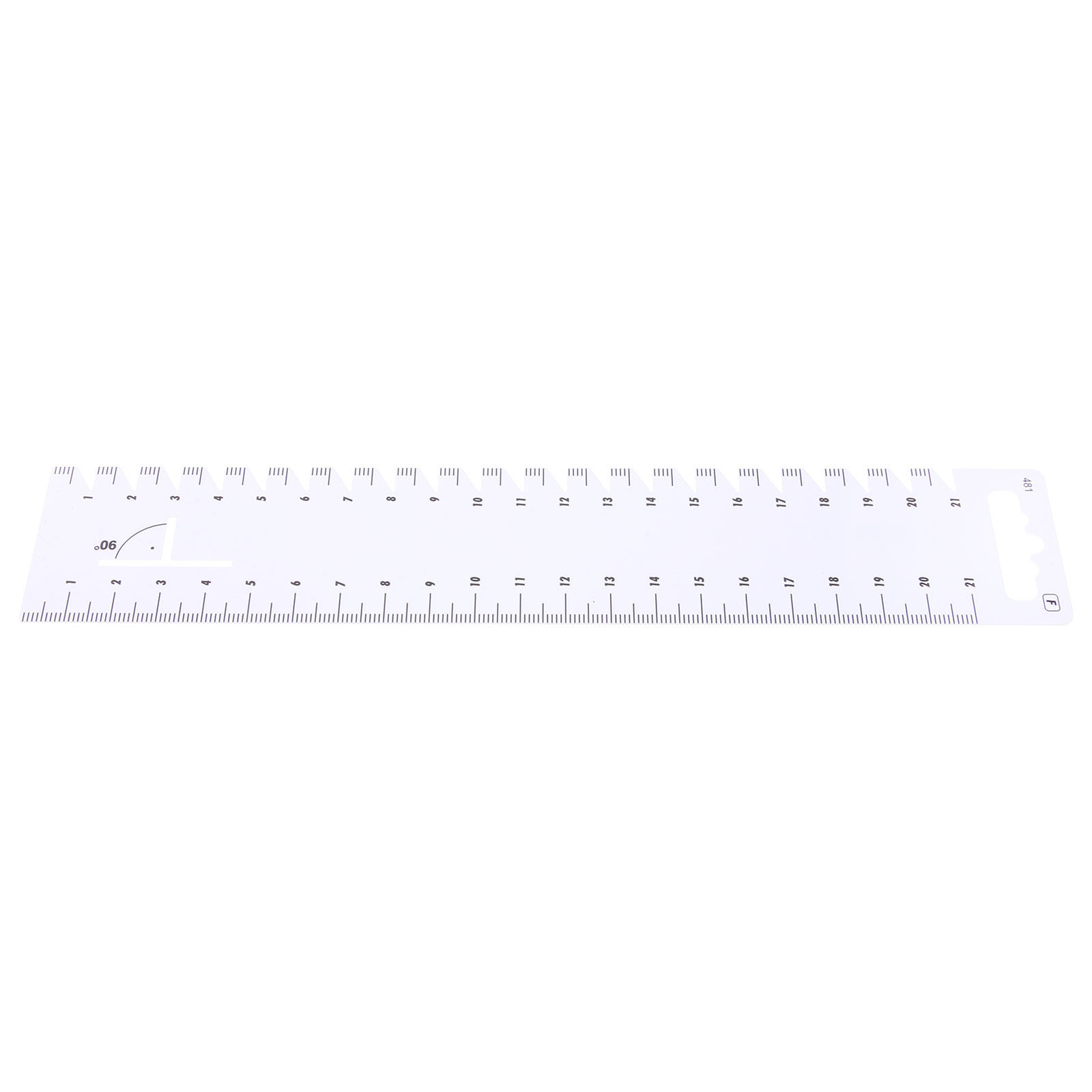 Mini-quiltliniaal voor patchwo - Sewing Gauge Ruler recensie en prijs
