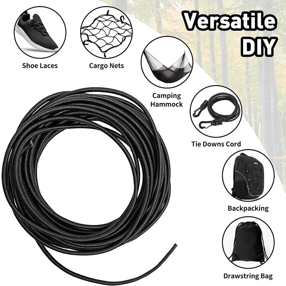 3/4/5/6/8MM Zwart Sterk Elasti - Sewing Tas recensie en prijs