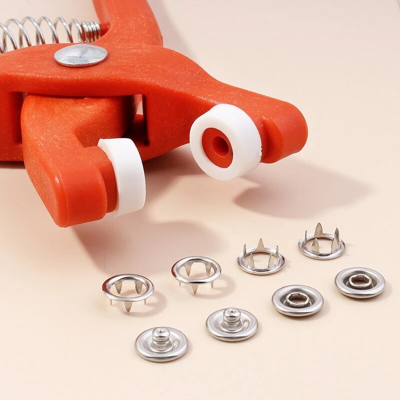 50 Sets 9.5 MM Vijf Kaak Gesp  - Sewing Tas recensie en prijs