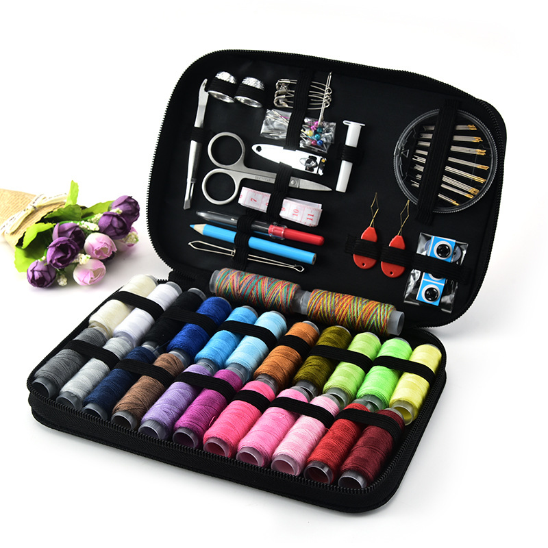 97-delige naaiset met naaigere - Sewing Thread Production recensie en prijs