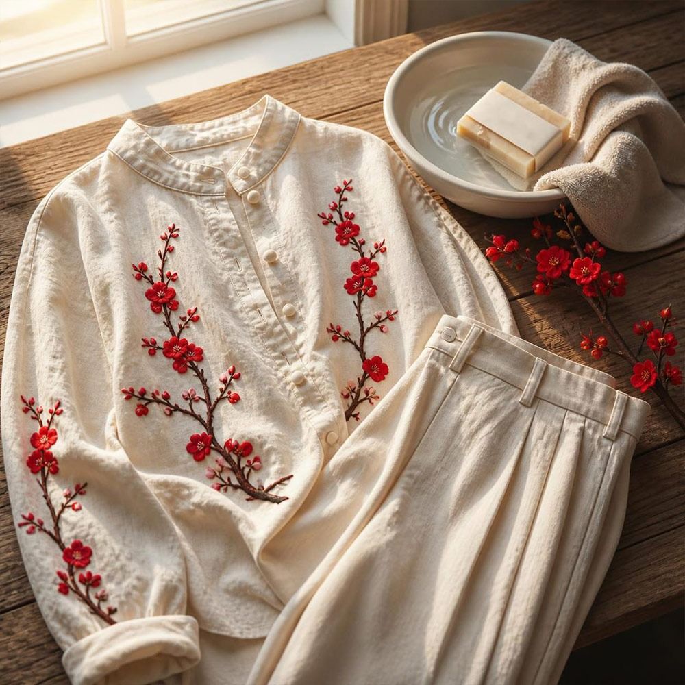 DIY Kersenbloesem Strijkapplic - Sewing Textiles recensie en prijs