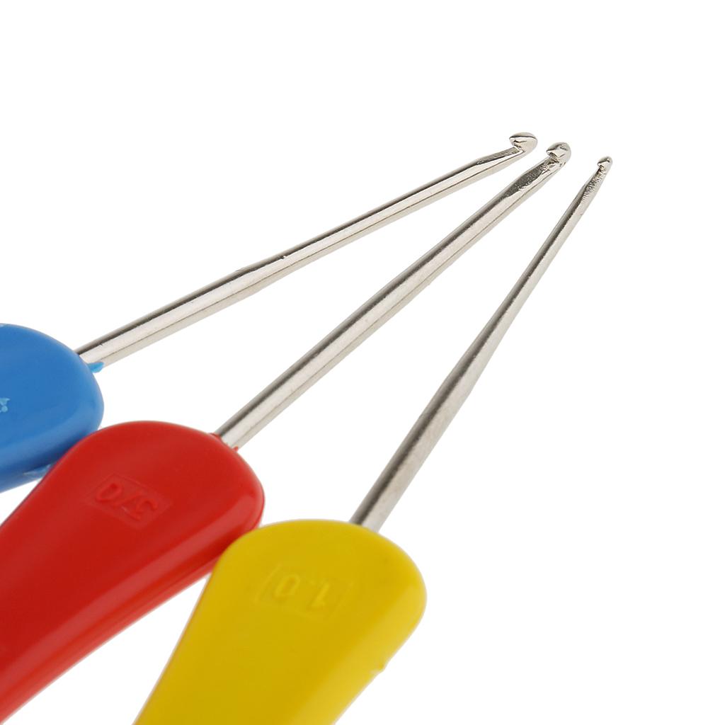 3 gemengde dubbelzijdige haakn - Sewing Tas recensie en prijs